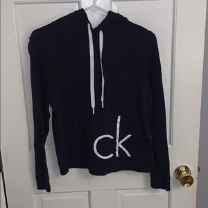 NWOT Navy Calvin Klein hoodie